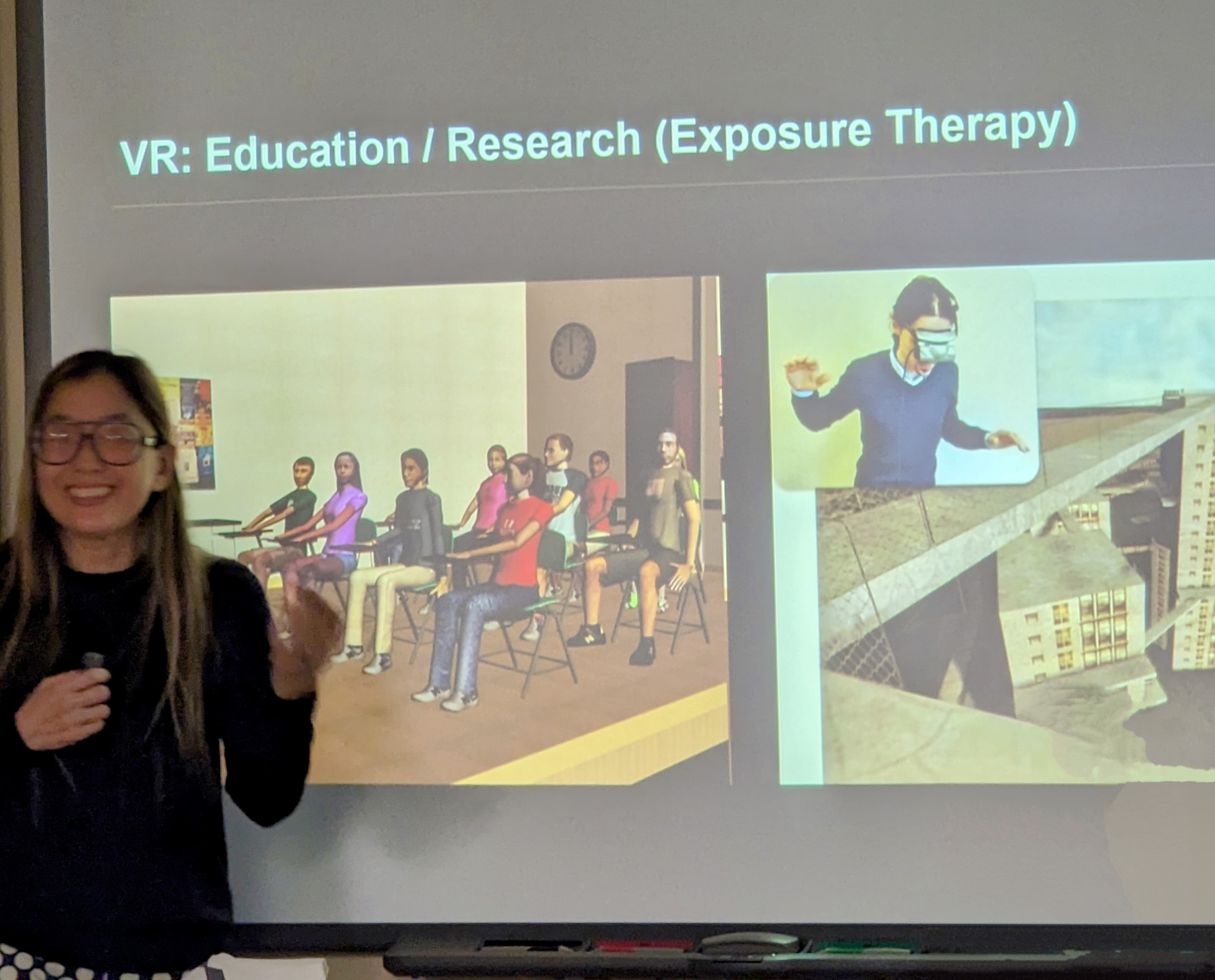 Meehae Song presents on VR and Learning